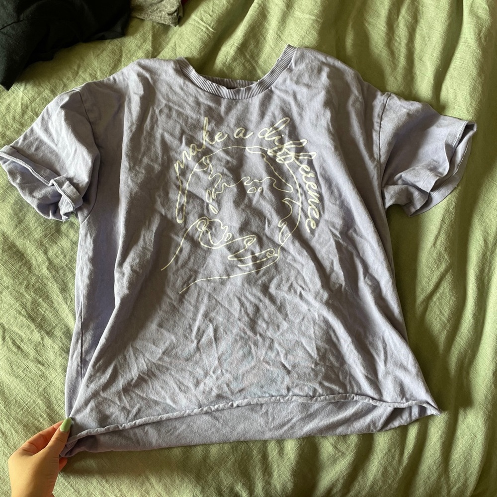 Distressed tee